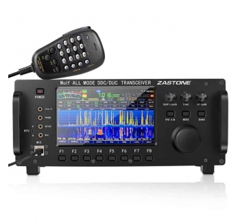ZASTONE ZT7500 SDR Short Wave Transceiver HF LF 6M VHF UHF DDC DUC All Mode mobiles Radio 20W 0-750MHZ Receive Touch Screen