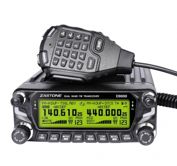 ZASTONE D9000 无线车载对讲机 专业无线车载电台 越野车载电台 业余车载电台 大功率无线车载台 50W车载台