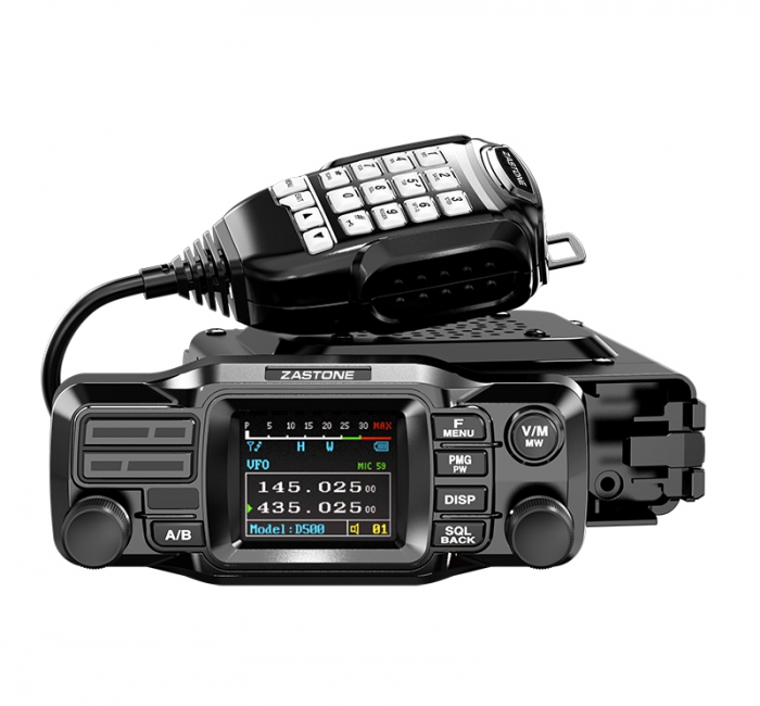 ZASTONE D500 车载对讲机 分体式25W 小型车载电台